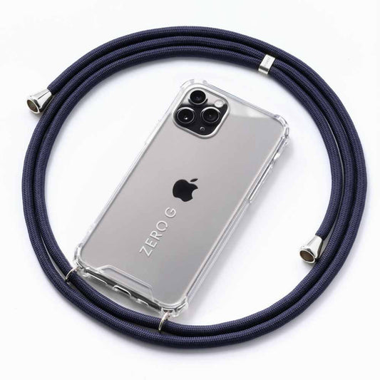 "Almost Royal" Handykette für Apple iPhone 15 Pro (dunkelblau)