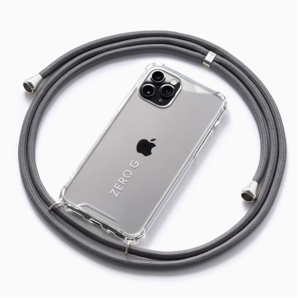 "Monterey" Handykette für Apple iPhone 14 Pro (dunkelgrau)