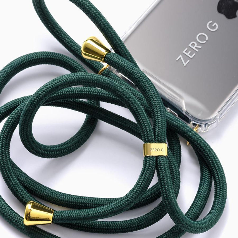 "British Racing Green" Handykette für Apple iPhone 17 (dunkelgrün)