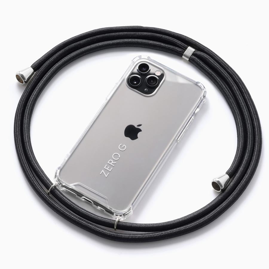 "Glossy Black" mobile phone chain glossy black for Apple iPhone 14 Pro