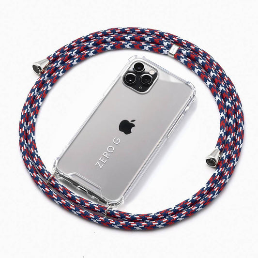 "Hanseatic" Handykette für Apple iPhone 11 Pro Max (blau/weiss/rot)