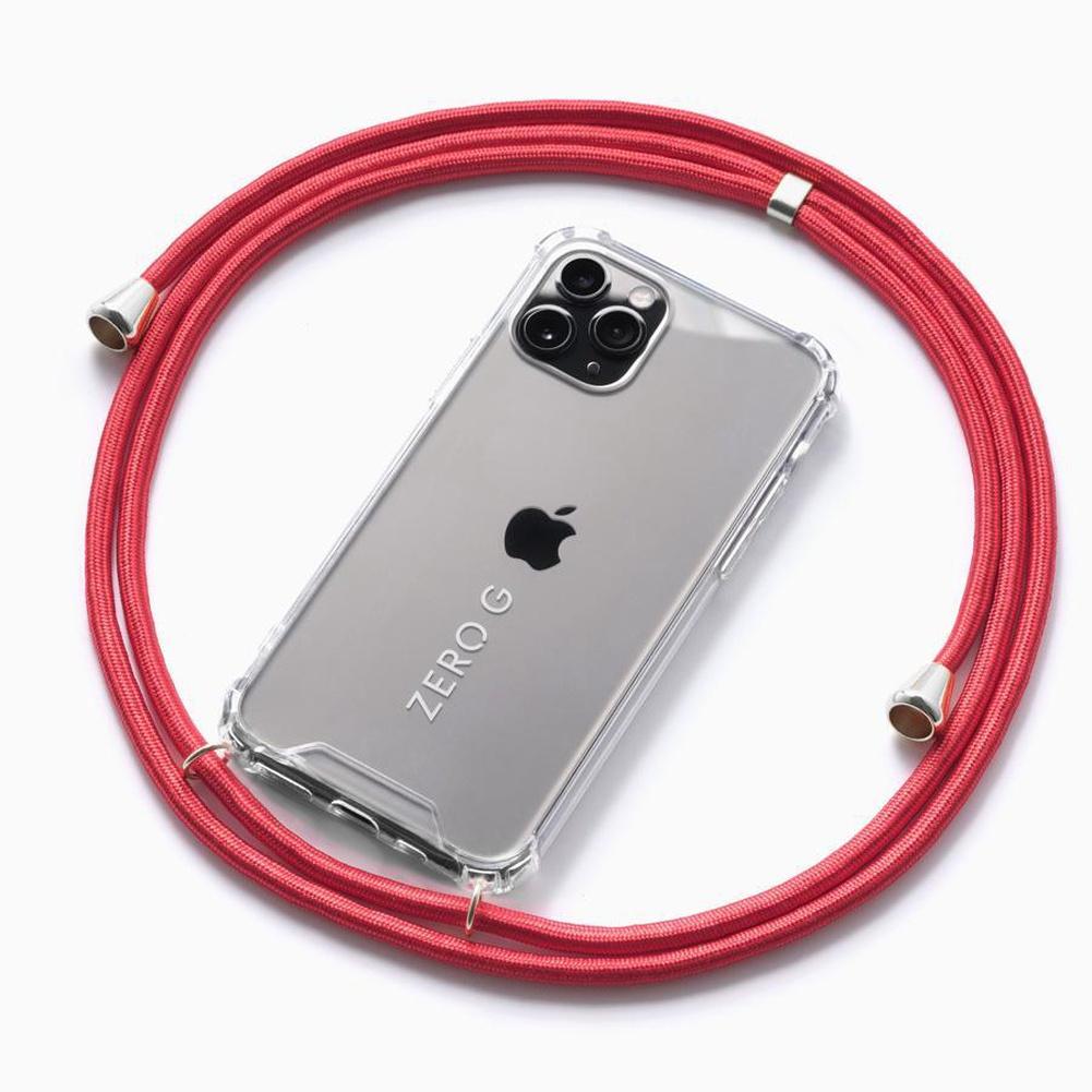 "Lighthouse Red" Handykette für Apple iPhone 15 Pro (rot)