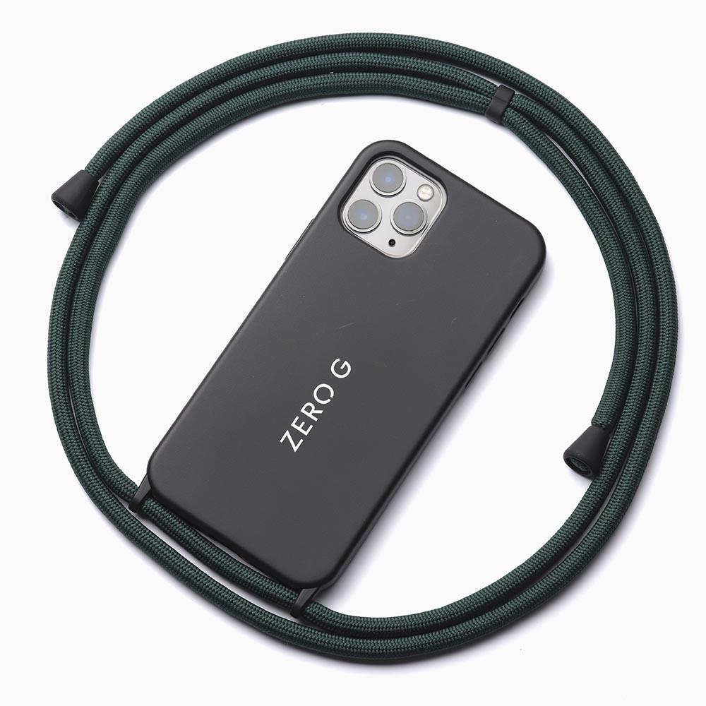 "Black Label - British Racing Green" Phone Necklace for Apple iPhone 12 Pro Max (dark green)