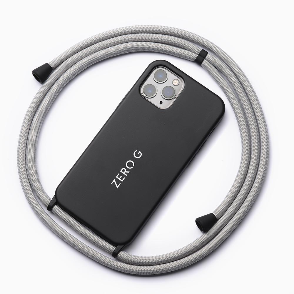 "Black Label - Dolphin Gray" Handykette für Apple iPhone 12 mini (hellgrau)