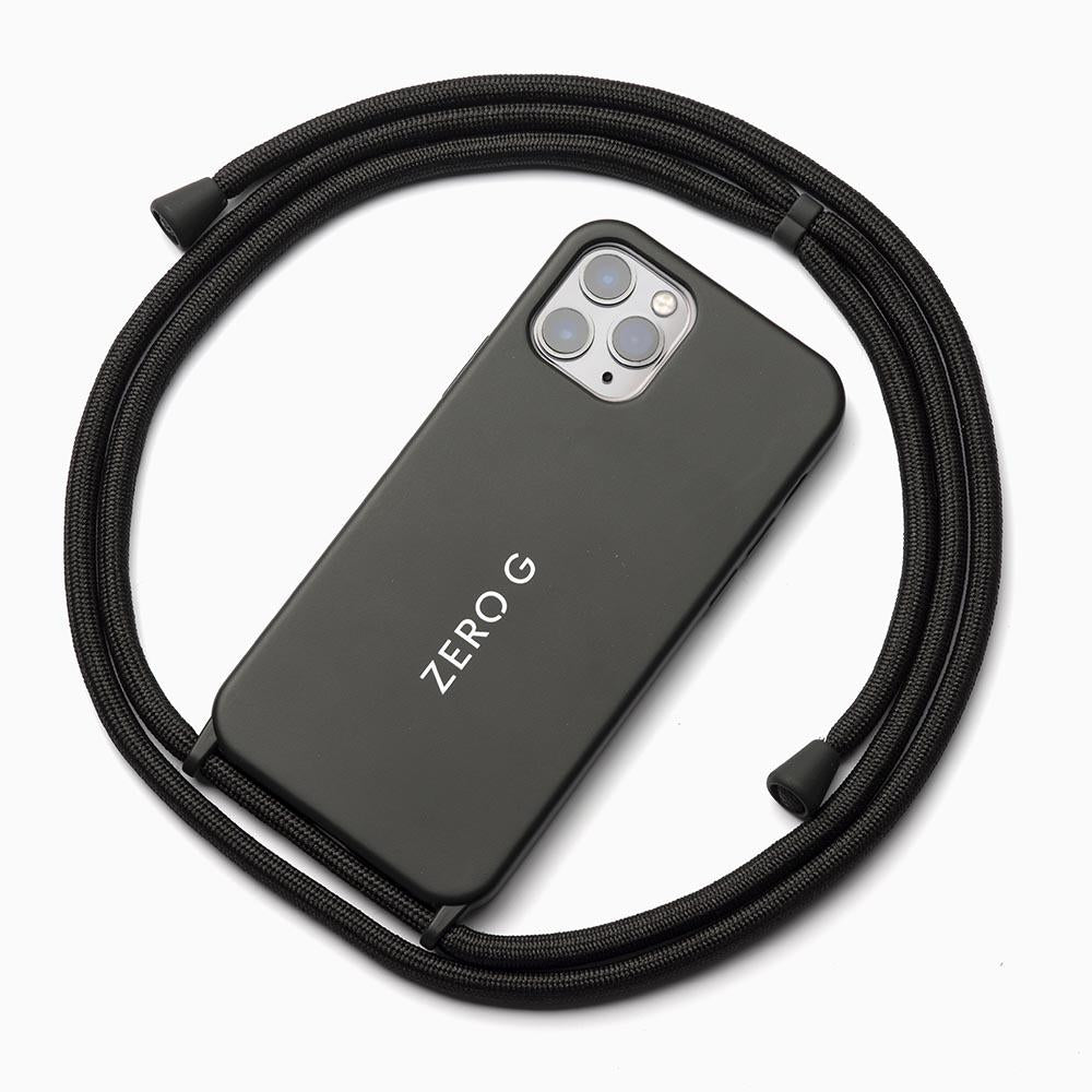 "Black Label - Eclipse" Phone Necklace for iPhone 12 Pro Max (black)