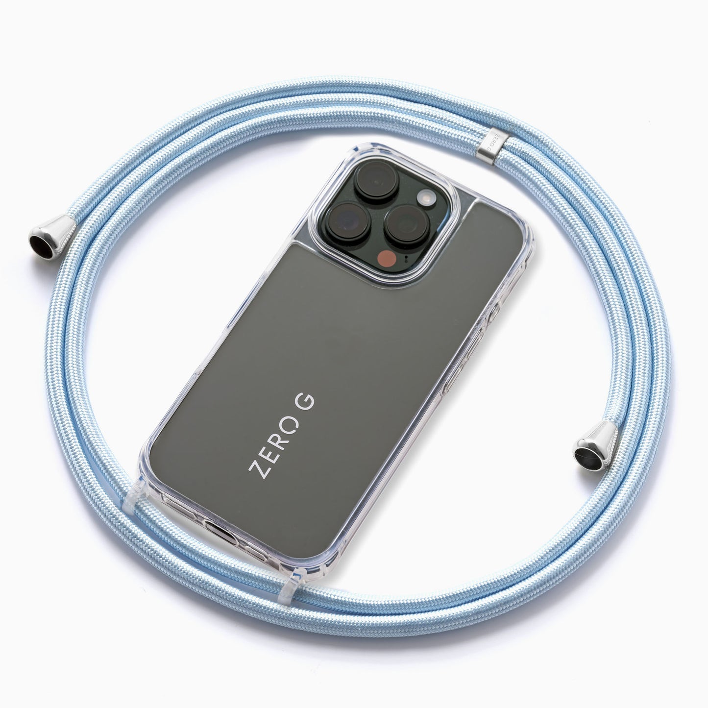 "Glossy Sky Blue" Handykette für Samsung Galaxy S25+ in hellblau