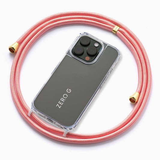 "Glossy Coral" Handykette Koralle glänzend für Samsung Galaxy S25