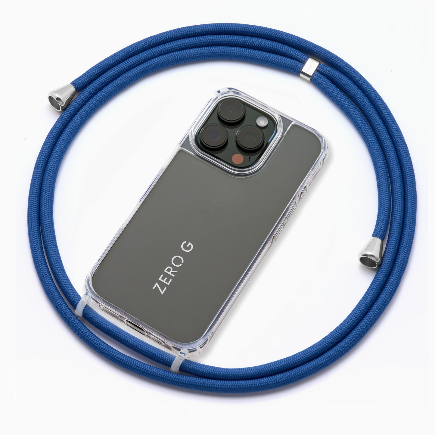 "Bombay Blue" Handykette für Apple iPhone 14 (kornblumenblau)