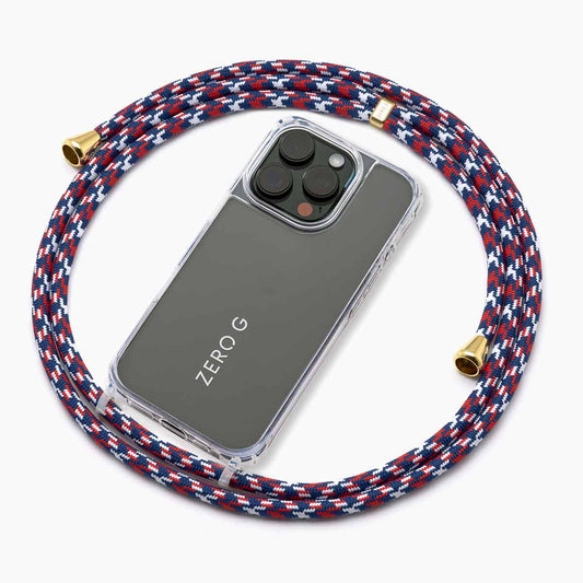 "Hanseatic" Handykette für Apple iPhone 17 (blau/weiss/rot)