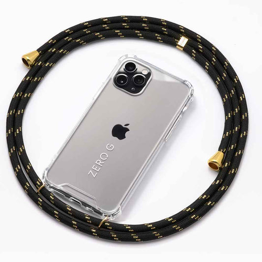 "Sahara Sky" Handykette für Apple iPhone 17 in Schwarz/Gold