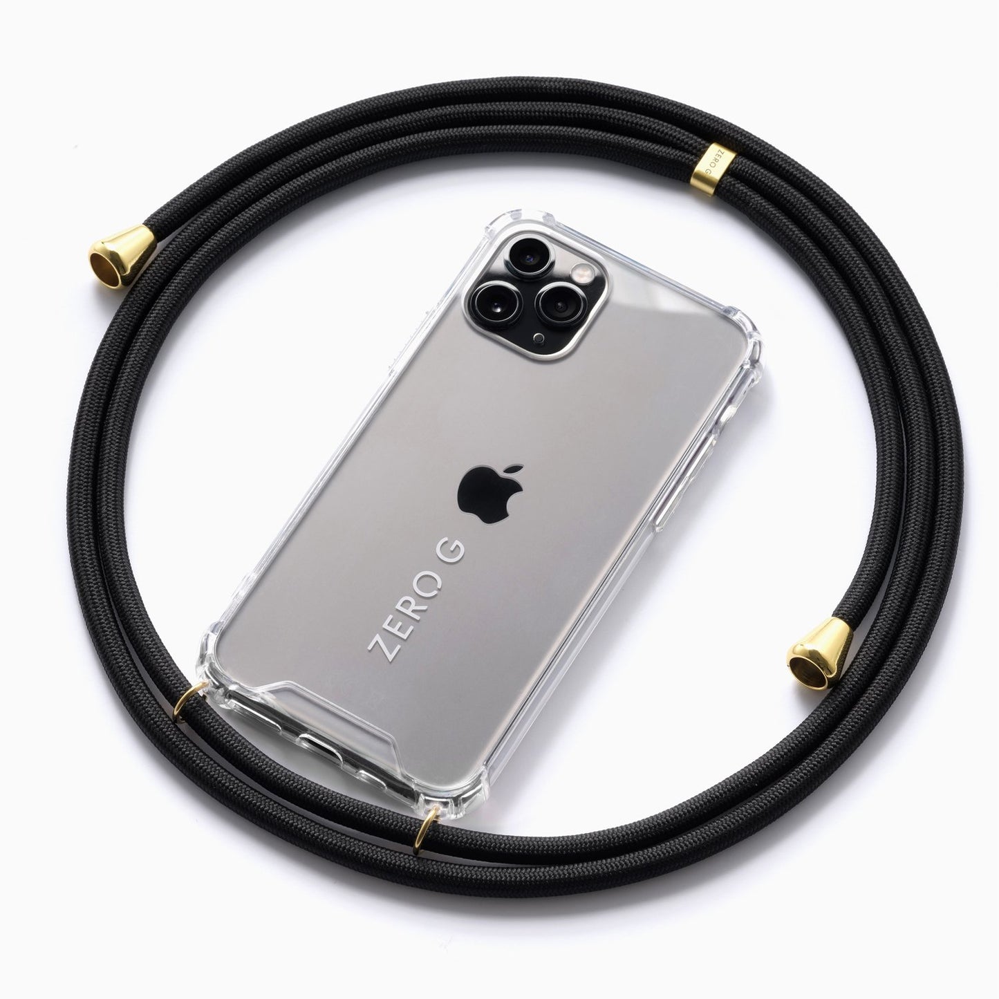 "Eclipse" Phone Necklace for Huawei P30 (black)