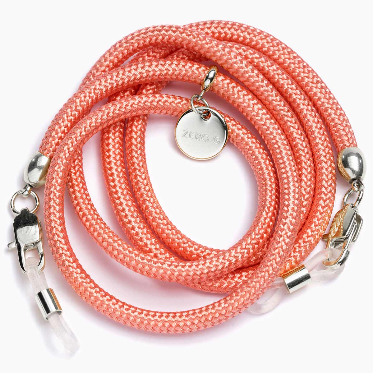 "Glossy Coral" Brillenband (koralle)