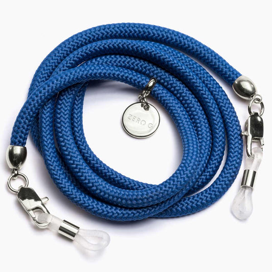 "Bombay Blue" Brillenband (kornblumenblau)
