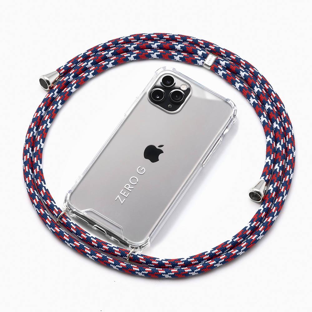 "Hanseatic" Phone Necklace Blau/red/Weiss - Basic Edition