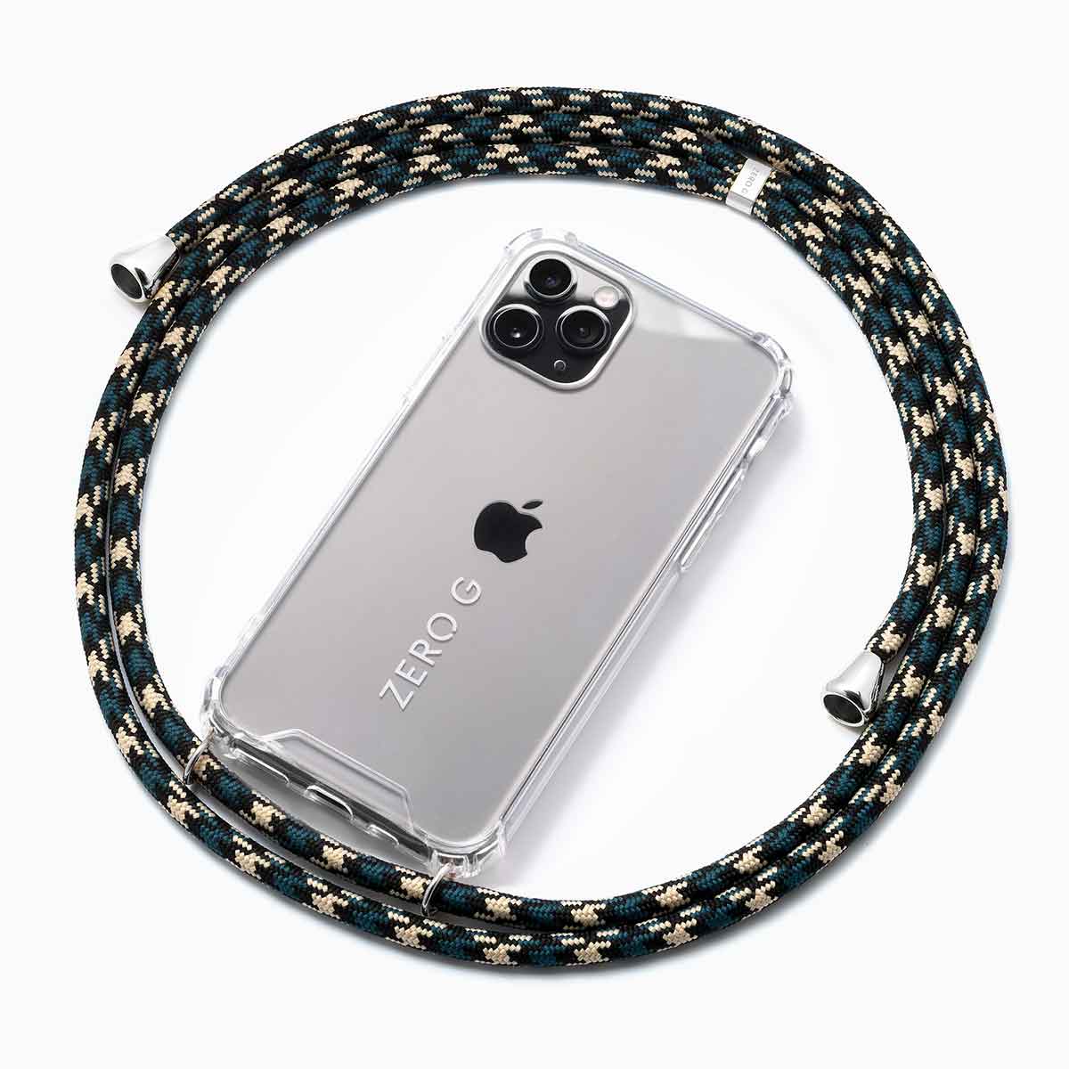 "Urban Classics" mobile phone chain for Apple iPhone 14 Plus (camouflage)