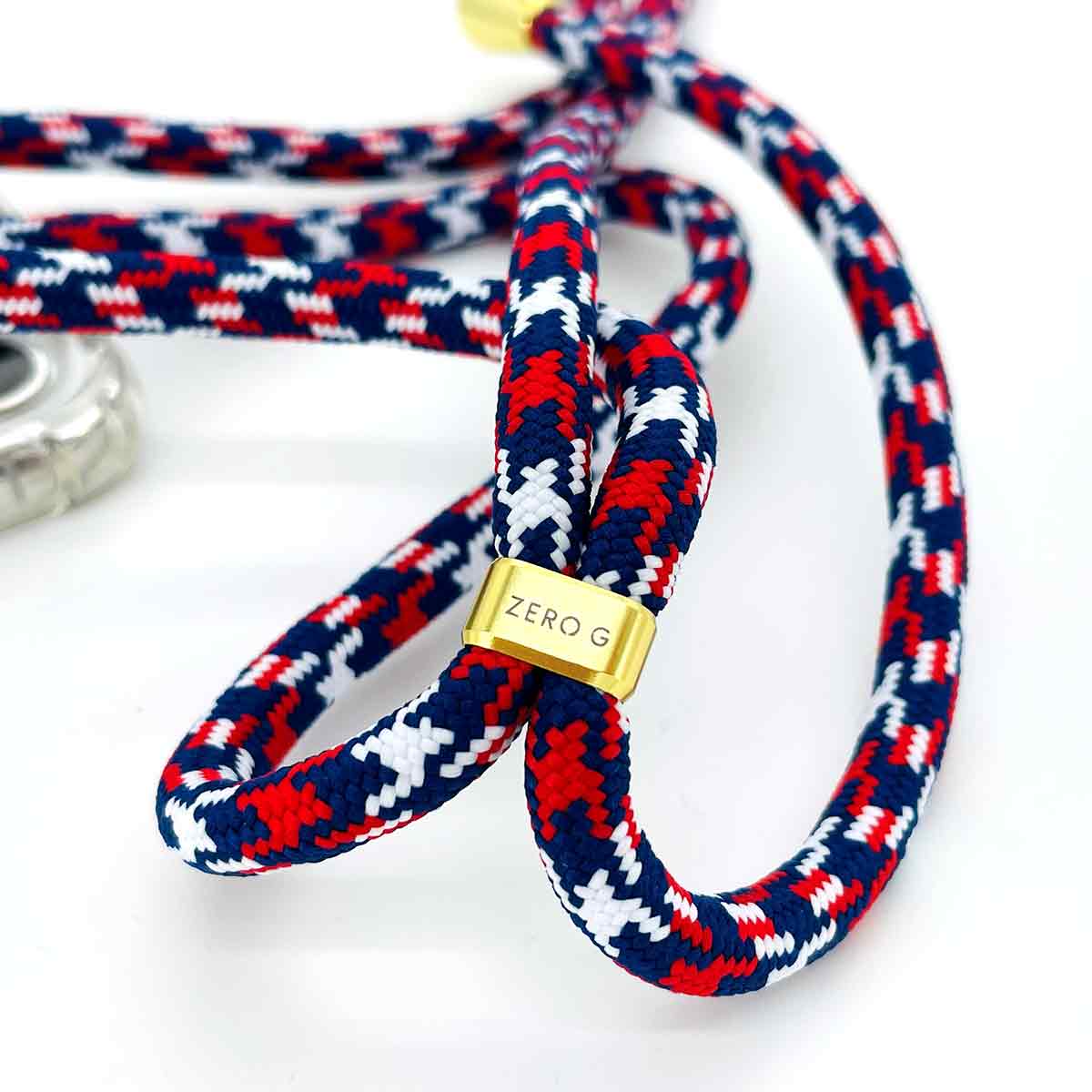 "Hanseatic" Phone Necklace for Huawei P30 Pro (blue/white/red)