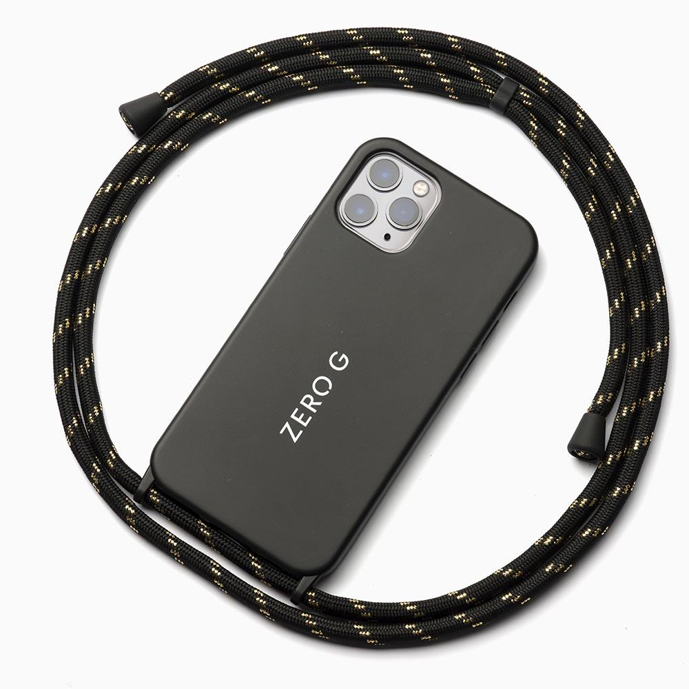 "Black Label - Sahara Sky" Phone Necklace black/Gold for Apple iPhone 12 mini